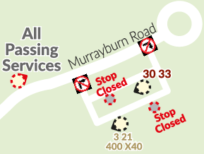 Details of diversion of bus services at Westside Plaza Lothian Buses